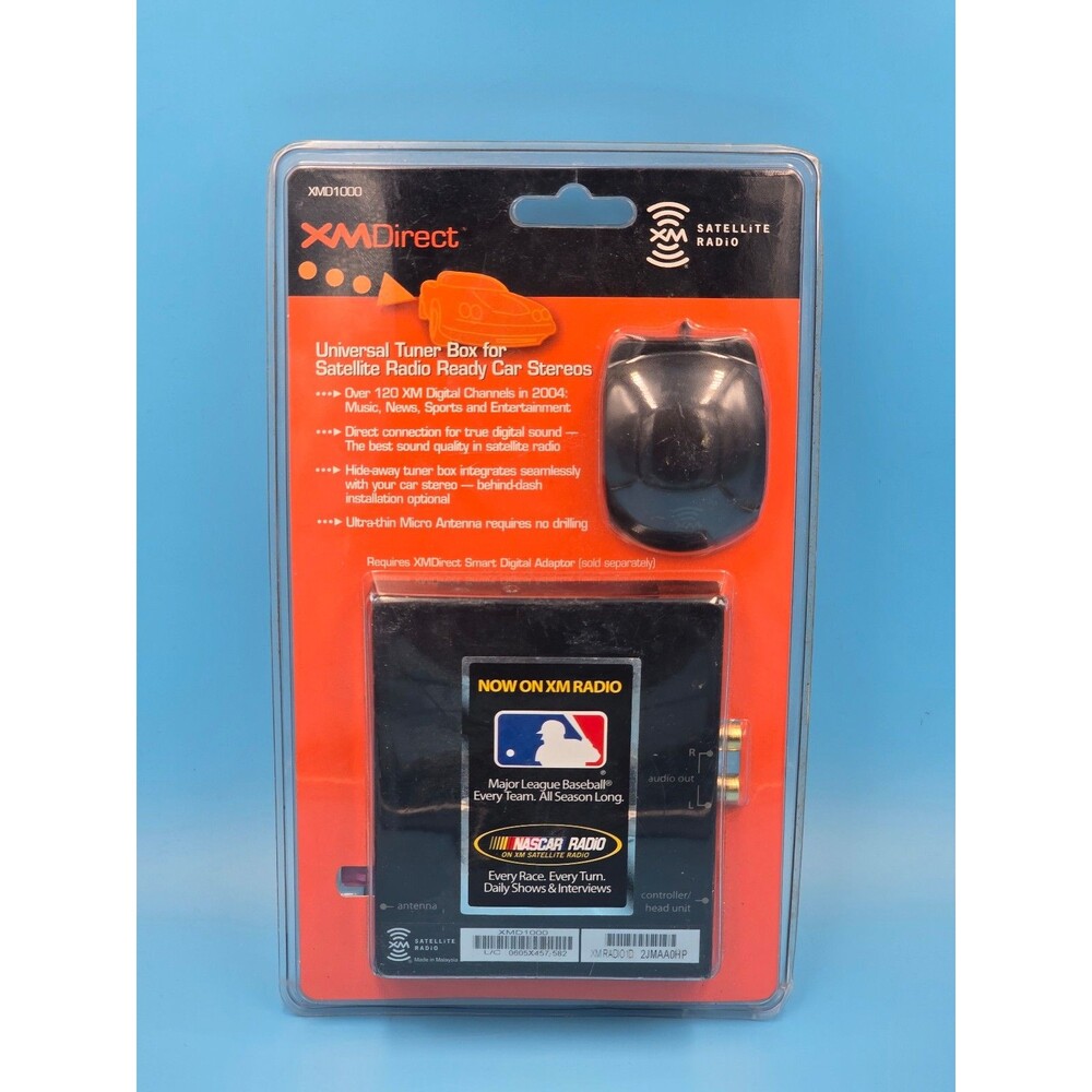 SiriusXM XMDirect Universal Tuner Box XMD1000 Satellite Radio Car Stereo Adapter